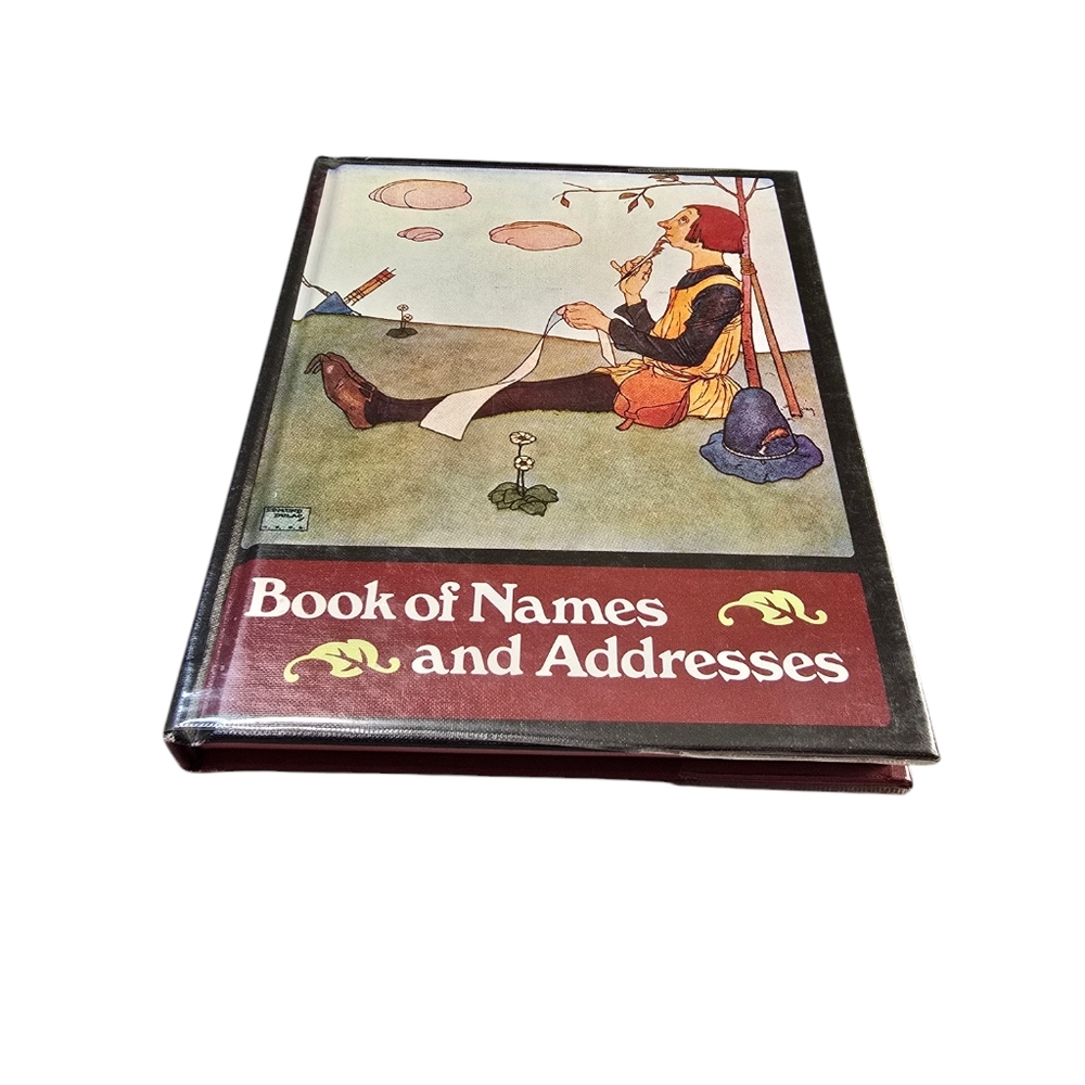 Vintage Book of Names and Addresses